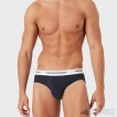 Quần lót nam Emporio Armani Stretch Cotton Brief 2-pack White/Marine